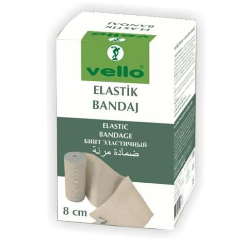 Vello Elastic Bandage 8cm