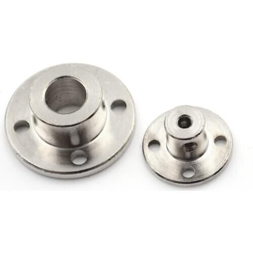 3/4/5/6/7/8/10mm R11 Rigid Flange Coupling Iron Motor Guide Shaft Coupler Motor Connector Set Power Transmission Parts Hardware