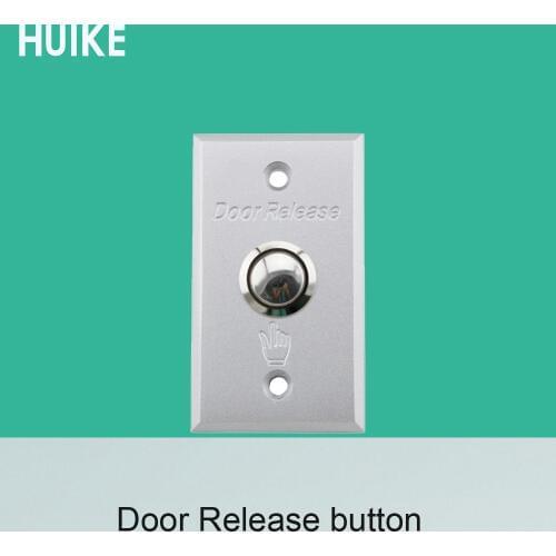 10 PCS Door Access Control System Release button Metal auto restoration Normally Open Push to Normally Close Panic button