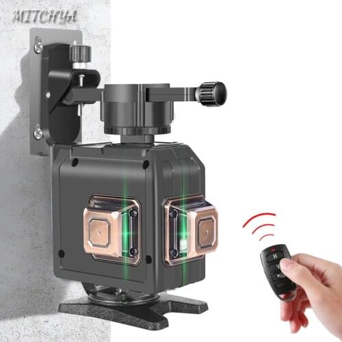 12 Lines 3D Laser level 360° Green light High Precision Self-Leveling Vertical & Horizontal lasers Super Powerful Laser Level