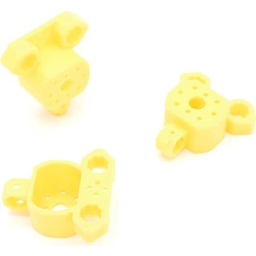 30pcs 37x34x15 130 motor bracket with 3pcs pole hole/Technology Building Block Parts/Toy Accessorie/DIY model PP373415