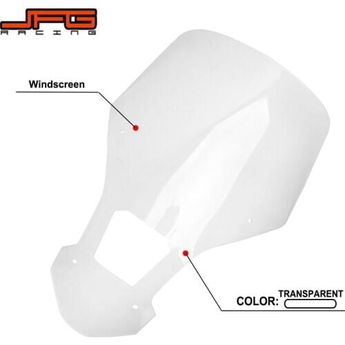 Motorcycle Accessories Screen Windshield Fairing Windscreen For HONDA CRF1000L CRF 1000L Africa Twin 2016 2017 2018 2019