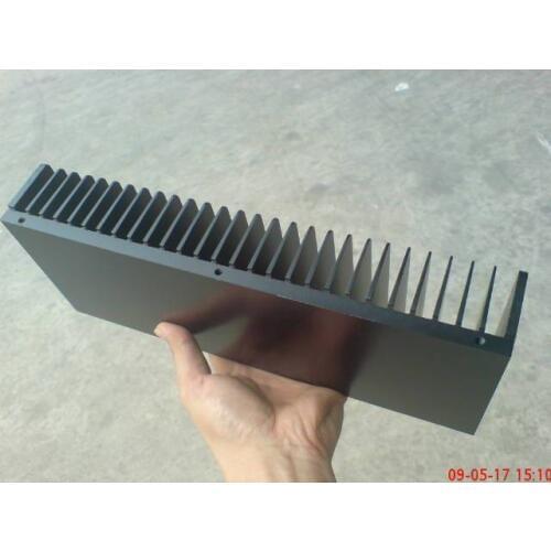 1pcs aluminum E Heatsink for amplifier DIY 300 length*50mm thickness 400 length*50mmthickness Multiple size for choose
