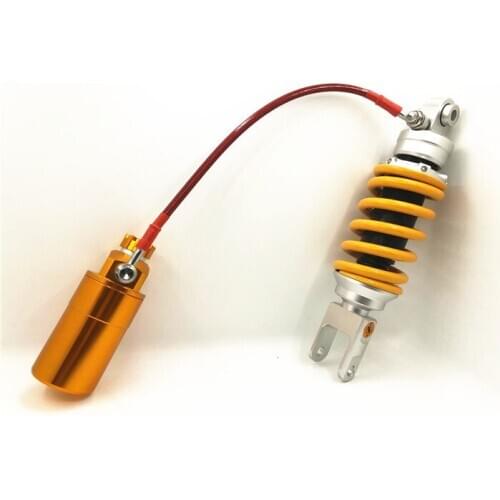 265 MM 10.43 '' inch Spring 10 MM Motorcycle Air Shock Absorbers for Yamaha Kawasaki Go Kart Quad Dirt Sport Bikes VIX10N Yellow