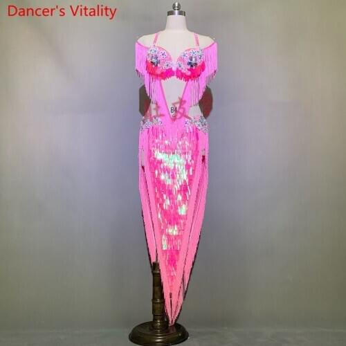 Oriental dance bra belly dance suit belly dance set belly dance bra belly dance skirt Oriental dancing set Indian Stage Wear