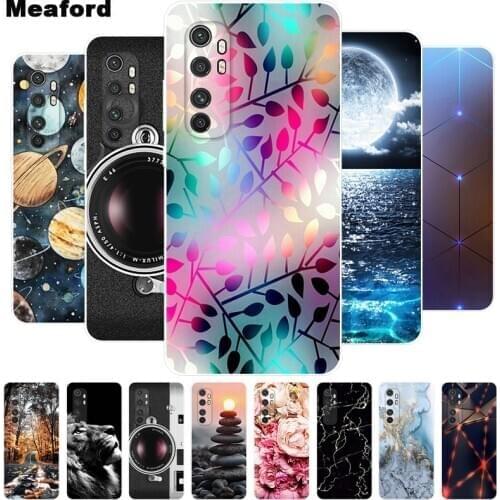 For Xiaomi Mi Note 10 Lite Case Shockproof Soft silicone TPU Back Cover For Xiaomi Mi Note 10 Lite Phone Cases Note10 Lite Coque