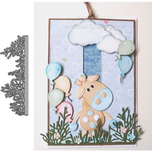 Seaweed Seagrass Cutting Dies Stamps Dies Scrapbooking Mold Cut DIY Handmade Tools Craft Decoration Metal Cutting Dies New 2021