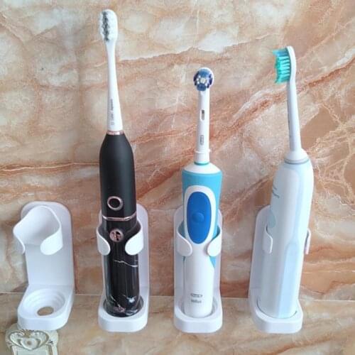 New Traceless Electric Toothbrush Storage Organizer Traceless Toothbrush Base Holder Shower Bathroom Accessories Dropshipping