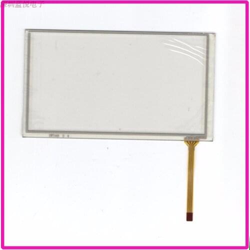 Original new Heng morning navigation handwriting touch screen 6.2'' inch car DVD outer glass 155 * 88