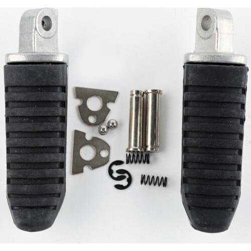 Rear Footrest Foot Pegs Fit For Suzuki Hayabusa GSX1300R GSF1250 Bandit 1250 GSX650