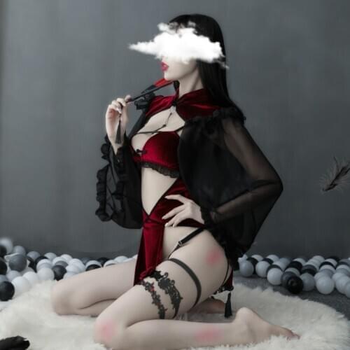 Sexy Costume Halloween Performance for Party Halloween Girls Witch Vampire Cosplay Costume Disfraz Anime Panties Cow Cosplay