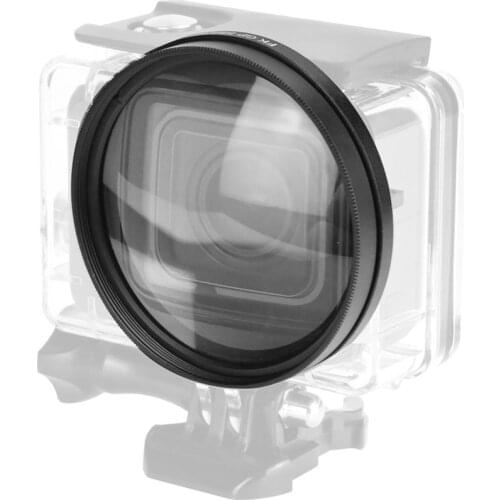 58mm Magnifier Macro Close Up Lens for GoPro Hero 7 6 5 Black Action Camera Mount for Go Pro Waterproof Housing