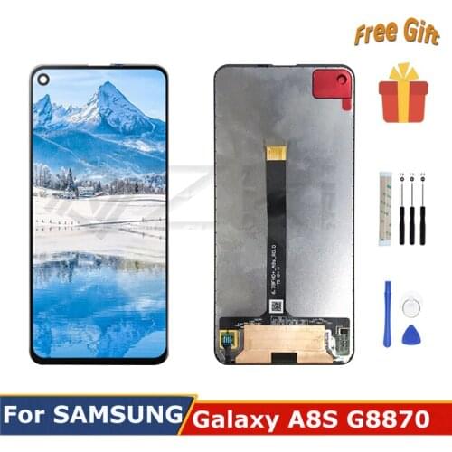 6.4'' TFT For Samsung Galaxy A8S G8870 LCD Display Touch Screen G8870 G887FZ G8870N Replacement Digitizer Assembly Parts + Tool