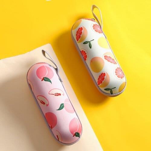 Fruit Capsule Umbrella Small Women Pocket Umbrella Anti UV Sun Rain Windproof 5 Folding Portable Umbrellas Free Shipping