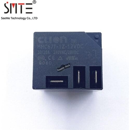 10pcs/lot HHC67F-1Z-12VDC DC intermediate electromagnetic relay 5 pins New and original