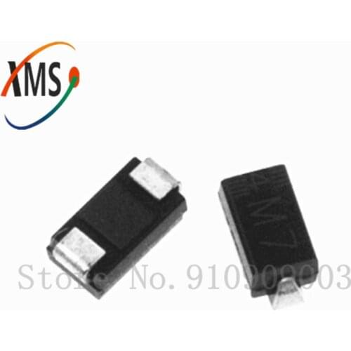 100PCS SMA Rectifier diode 1N4001 M1 1N4004 M4 1N4007 M7 FR107 RS1M FR207 RS2M HER108 US1M SF18 ES1J SF14 ES1D DO-214AC