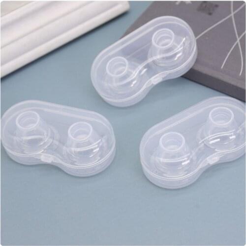 2PCS Nipple Aspirator Puller Niplette Treatment Redress Sucking Redress Correction Shaper Breastfeeding Aid