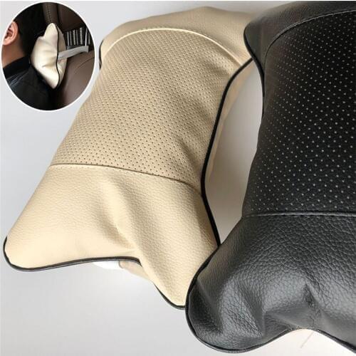 2pcs Car Neck Pillow Perforating Design case for Smart forfour fortwo forjeremy City Coupe Roadster