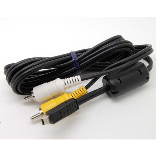 Av RCA Video tv Cable for Sony camera DSC-S800 DSC-S980 DSLR-A230 DSLR-A350 DSLR-A550 DSLR-A900