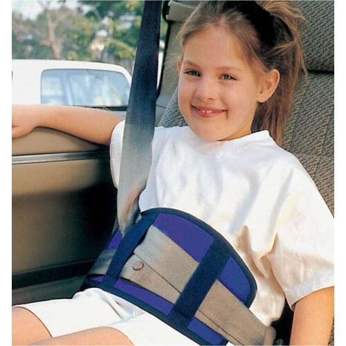 Child Blue Soft Child Seat Belt Organizer Car Seat Belt Holder Safety Comfort Equipment comfortable Use Models