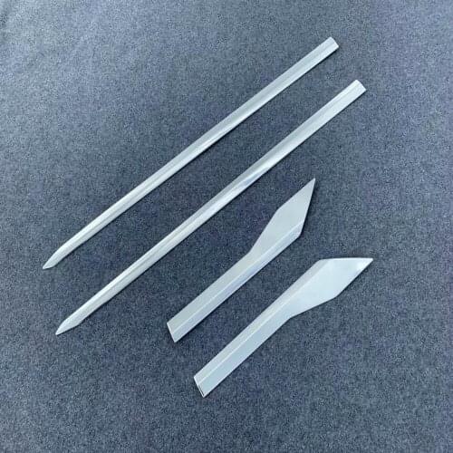 For Toyota Raize A200 2020 2021 ABS Chrome Door Body Strip Molding Stream Panel Bumper Hoods Sticer Car Styling Accessories