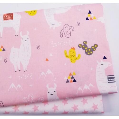 Cotton Bed Sheet Fabric,Patchwork Cloth,DIY Sewing Quilting Fat Quarters Material For Baby&Child