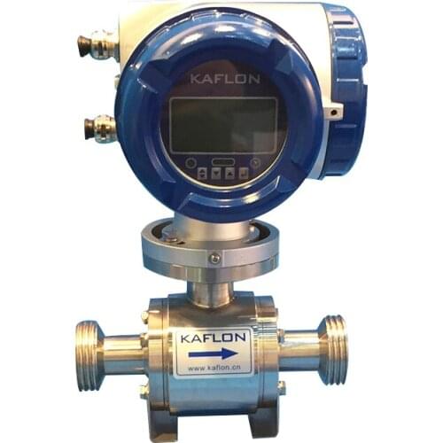 China removable beer flow meter,water flow meter sensor,thread type vegetable oil flow meter