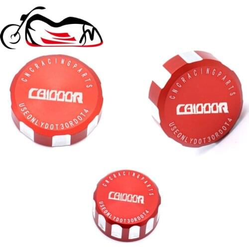 Front Brake Clutch Rear Brakes Fluid Reservoir Cover Cap For HONDA CB1000R 2009-2016 2015 CB 1000R CB1000 R Motorcycle Parts