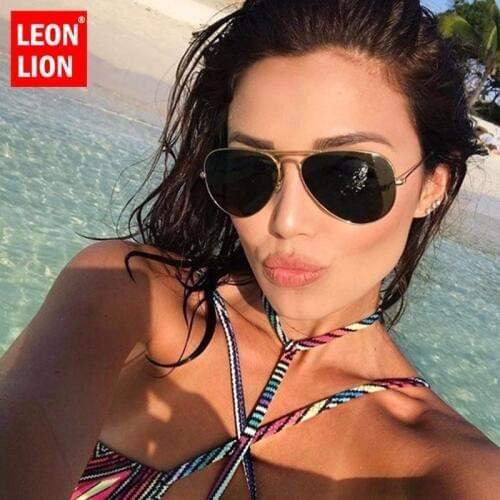 LeonLion Women's Aviator Sunglasses