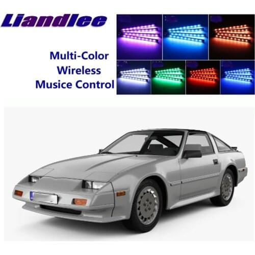 LiandLee Car Glow Interior Floor Decorative Seats Accent Ambient Neon light For Nissan300ZX 300ZX Z31
