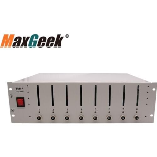 Max EBC-X 8-channel Battery Split Cabinet/ Lithium Battery Capacity Tester/ 10A Charge 10A 4.5V Discharge Cyclic Online Software