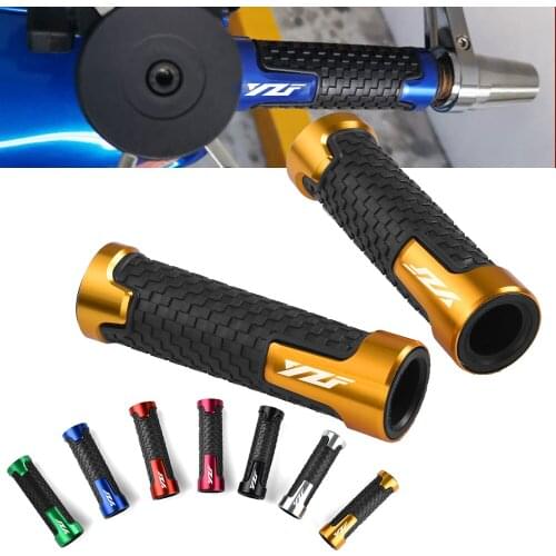 Motorcycle YZF Racing Handlebar Grips Handle Grips Aluminium Soft Rubber Hand Bar Grips For Yamaha R1 R3 R6 R125 R6S R25 600R