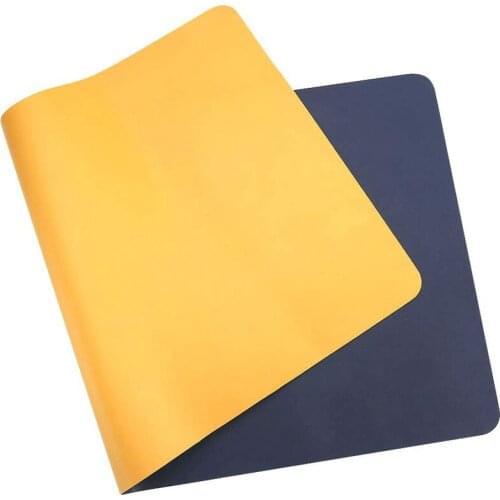 Desk Pad Office Desktop Protector 31.5 Inch x 15.7 Inch, PU Leather Desk Mat Blotters Organizer with Comfortable Writing Surface