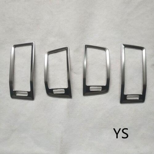 Fit 2016 2017 2018 for Skoda Kodiaq Front Dashboard Garnish Air Outlet Vent Trim Cover Car Interior Accessories