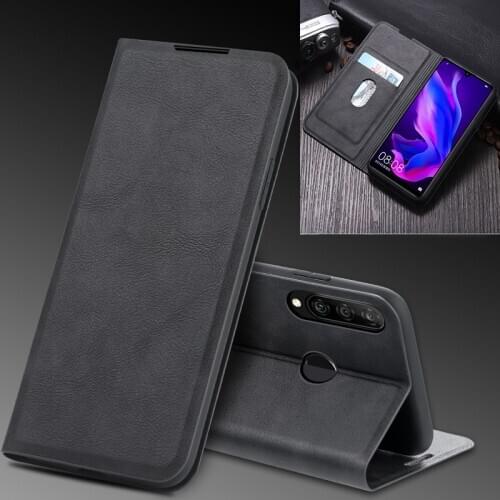 Luxury Retro Wallet Stand Flip Leather Case For Huawei Honor 20S Russian MAR-LX1H 6.15" Book Cover Magnetic Case