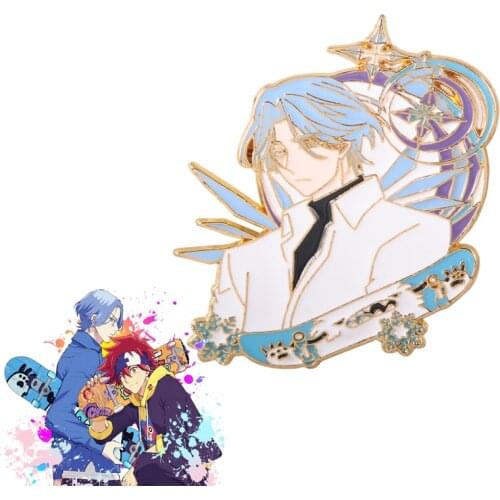 SK8 the Infinity Keychain Reki Kyan Langa Hasegawa Anime Figure Badge Key Chain for Women Men Car Keyring Jewelry Gift