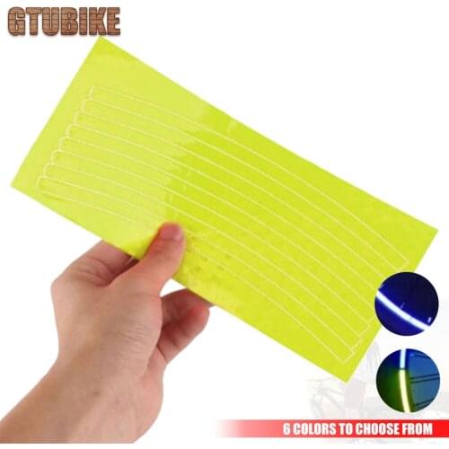 5cmx3m Reflective Bicycle Stickers Adhesive Tape for Bike Safety Reflective Stickers Bicycle Accessories