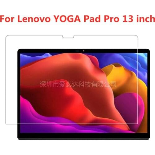 Tempered Glass For Lenovo YOGA Pad Pro 13" Steel film Tablet Screen Protection for Yoga padpro 13 inch YT-K606 Laptop glass case