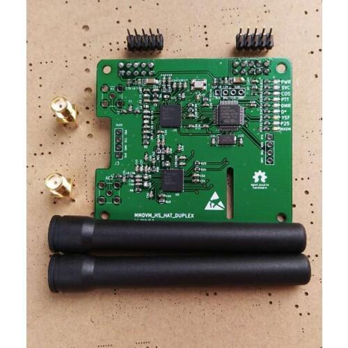2018 Duplex MMDVM Hotspot Support P25 DMR YSF for Raspberry Pi + 2pcs X Antenna
