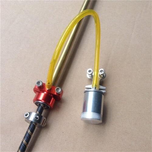 3pcs/set 6.35mm Bearing Fixed Seat +1/4 inch Soft Shaft Lock+Oil Adding Cup Container for RC Brushless Electric Boat Spare Parts