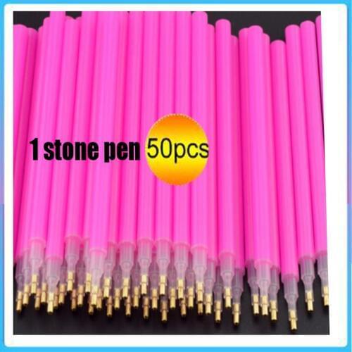 50 Pcs/lot Manufacturer Direct sales Diamond Painting Pen Diamond Painting Tools Rhinestone Dotting Pens Diy Craft Tool Set