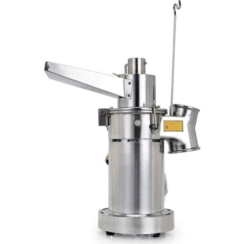 Flowing Water Type Stainless Steel Bean Grinder Household Grinding Powder Ultra-Fine Panax Notoginseng Chinese Medicine Powder