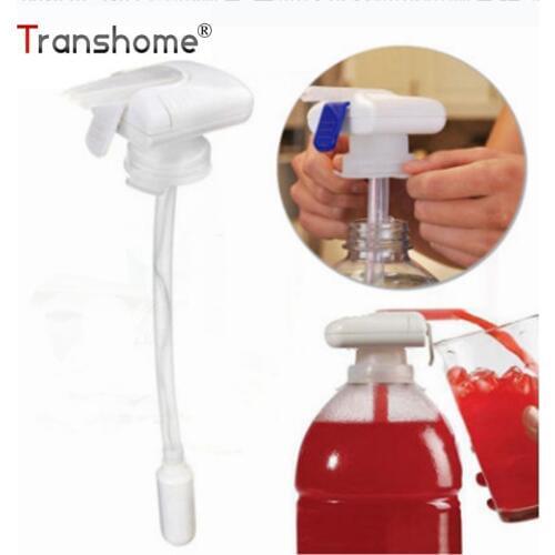 Transhome Electric Drink Dispenser Creative Beverage Drink Dispenser Automatic Drinking Straw Fruit Juice Milk Drinks Suck Tools