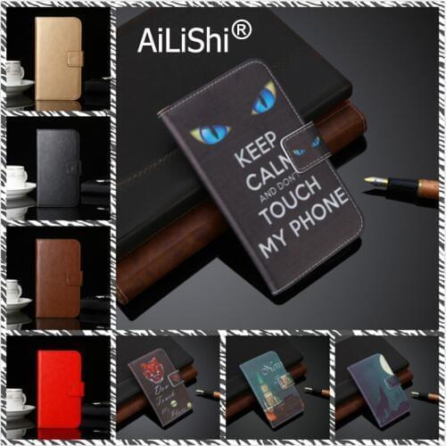 AiLiShi PU Leather Case For Haier Alpha A1 A3 A4 Lite A6 A7 I8 I6 Infinity Titan T3 i50 Flip Cover Skin Wallet With Card Slots