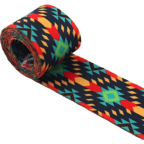 38MM Width Colorful polyester Cotton Canvas Webbing Belt Strap Garments Ribbon for DIY Jewelry Accessories