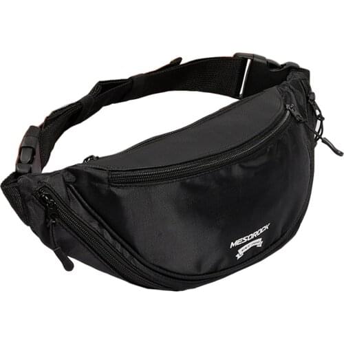 Motorcycle Bag Hip Bum Waist Bag Motorbike Adjustable Anti-fatigue Waterproof Chest Bags With Motorcycle Safety Belt Non-slip