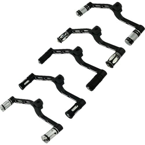 Motorcycle Parts Black CNC Edge Cut Heel/Toe Shift Lever w/ Shifter Peg For Harley Model Sportster 1200 XL1200L Custom XL1200C