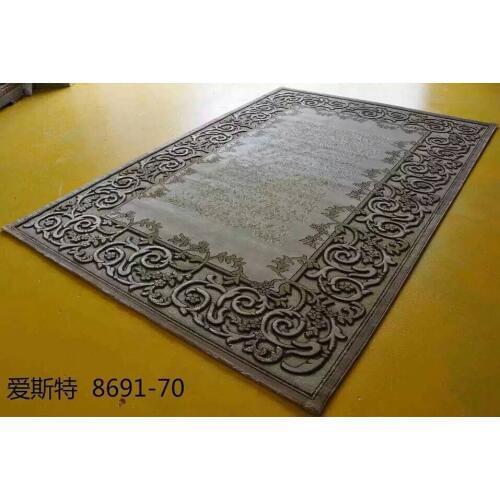 Polypropylene Classic European and Ameircan Style Fashion Floral Pattern Absorbent Non-slip Carpet for Living room/Bedroom