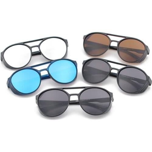 Classic Punk Sunglasses Men Brand Designer Sunglasses Men Vintage Sun Glasses for Men Punk Oculos De Sol Gafas UV400
