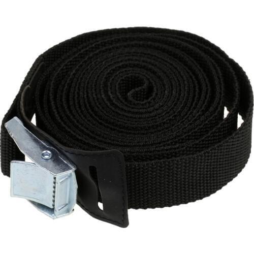 Heavy Duty 300KGS Canoe Kayak Surfboard Cam Buckle Tie Down Strap for Car Roof Rack Quick Quality Release Straps 2.5cmx3.6m